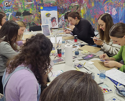 taller de acuarela bordada en vigo